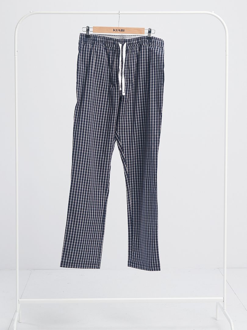 Pantaloni pigiama a quadri BLU - Kiabi