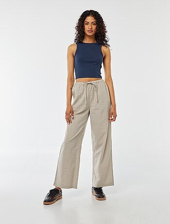 Pantaloni pigiama a righe
