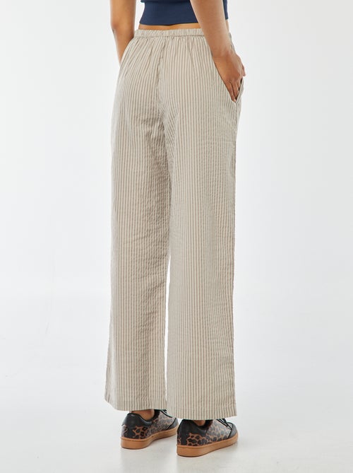 Pantaloni pigiama a righe - Kiabi