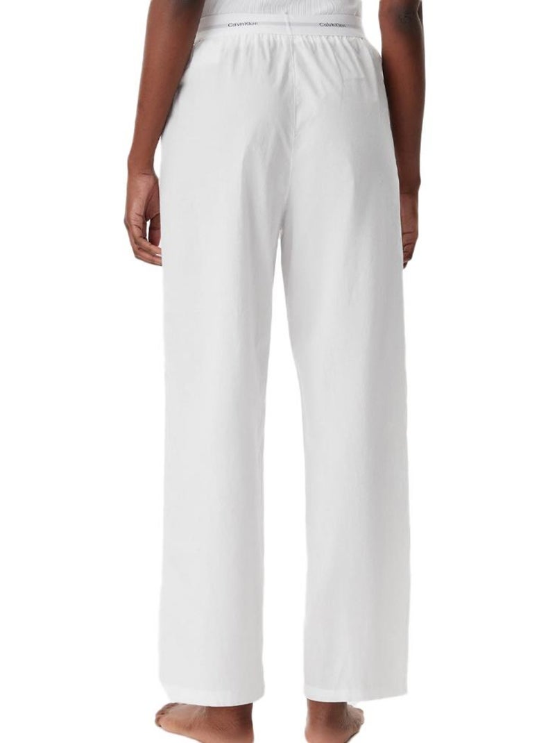 Pantaloni Pigiama Donna Calvin Klein Jeans Bianco - Kiabi