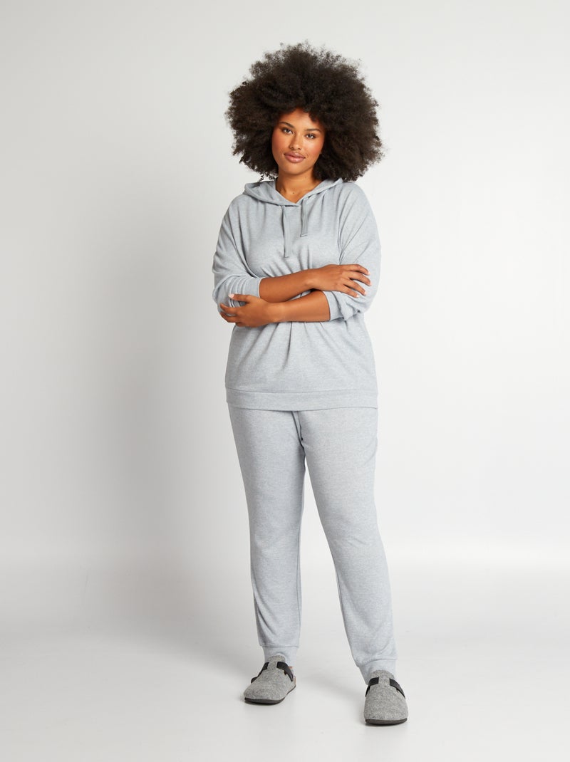 Pantaloni pigiama in maglia morbida - Joggers BLU - Kiabi