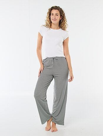 Pantaloni pigiama in maglia stretch