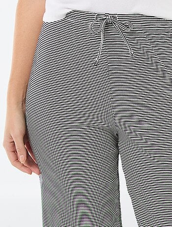 Pantaloni pigiama in maglia stretch