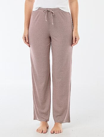 Pantaloni pigiama in maglia stretch
