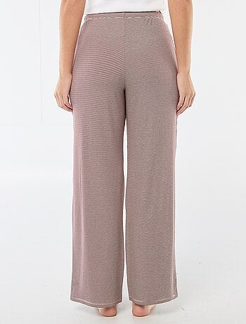 Pantaloni pigiama in maglia stretch