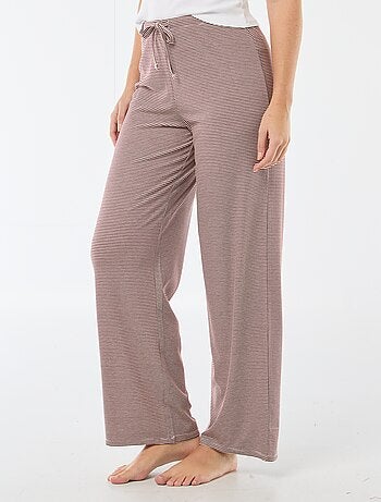 Pantaloni pigiama in maglia stretch