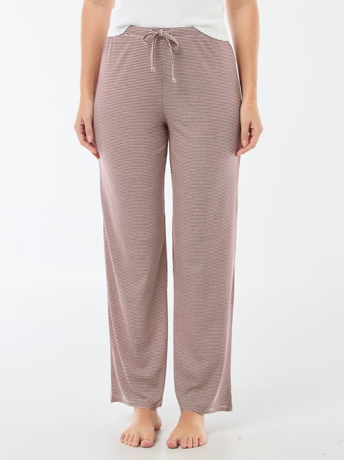 Pantaloni pigiama in maglia stretch - Kiabi