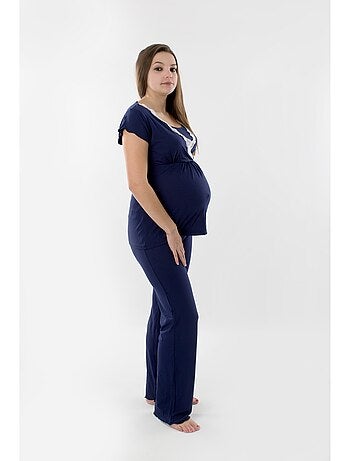 Pantaloni pigiama premaman 'Bogema'