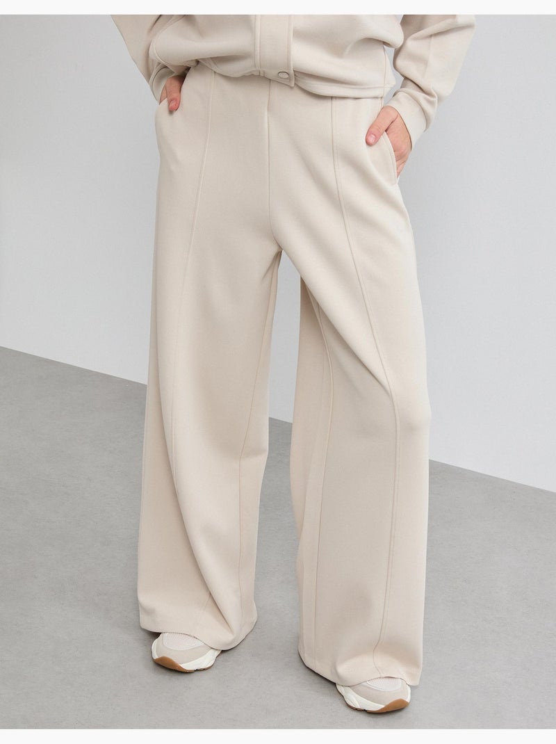 Pantaloni Piquet, MO Fashion Beige - Kiabi