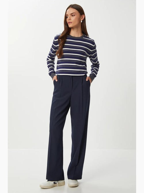 Pantaloni plissettati a gamba dritta istanbul - Kiabi Pantaloni plissettati a gamba dritta istanbul - Kiabi