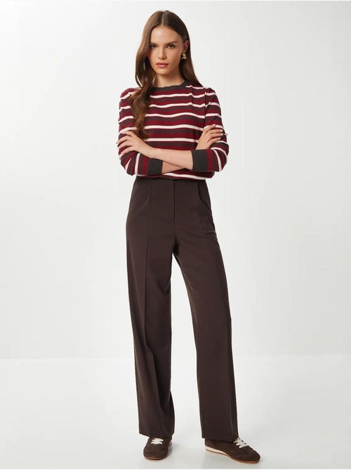 Pantaloni plissettati a gamba dritta istanbul - Kiabi Pantaloni plissettati a gamba dritta istanbul - Kiabi