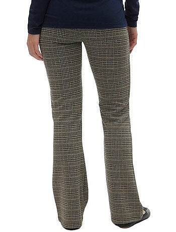 Pantaloni Premaman a Quadri Mamalicious