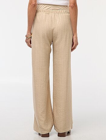 Pantaloni premaman ampi a righe