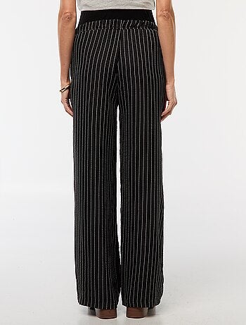 Pantaloni premaman ampi a righe