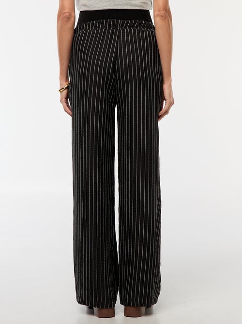 Pantaloni premaman ampi a righe - Kiabi