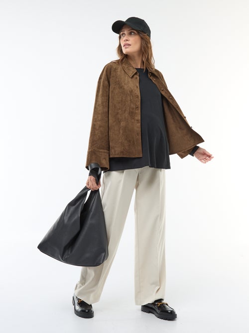 Pantaloni premaman ampi - Kiabi