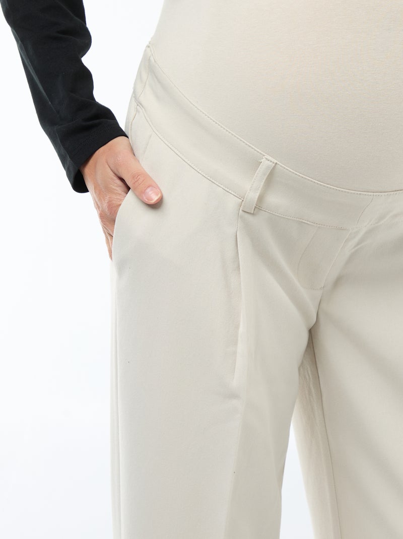 Pantaloni premaman ampi Grigio - Kiabi