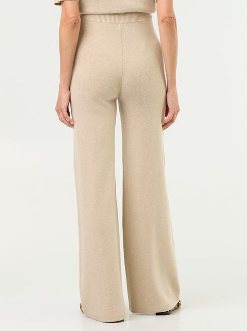 Pantaloni premaman ampi in maglia - Kiabi Pantaloni premaman ampi in maglia - Kiabi