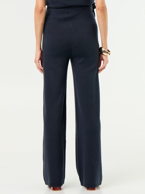 Pantaloni premaman ampi in maglia - Kiabi