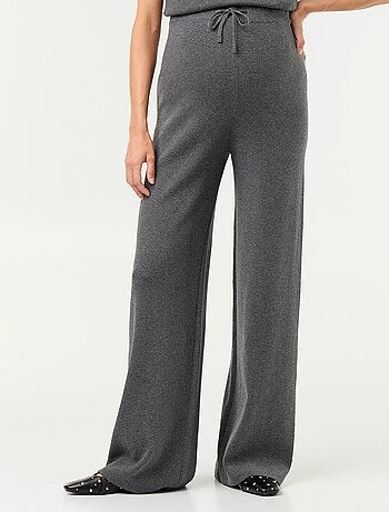 Pantaloni premaman ampi in maglia