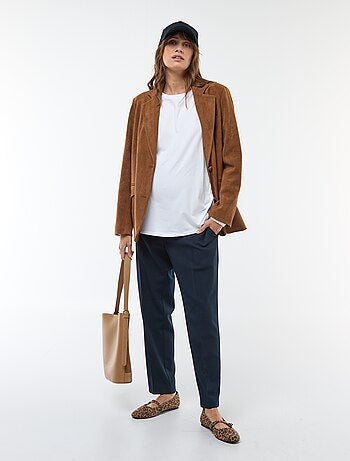 Pantaloni premaman ampi in maglia Milano