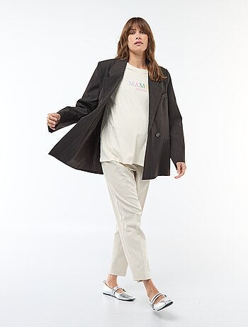 Pantaloni premaman ampi in maglia Milano