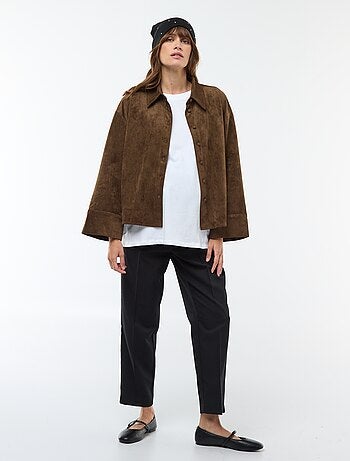 Pantaloni premaman ampi in maglia Milano