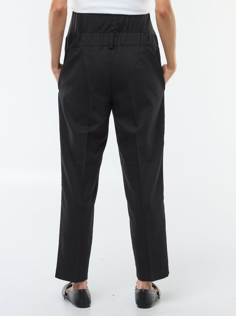 Pantaloni premaman ampi in maglia Milano Nero - Kiabi