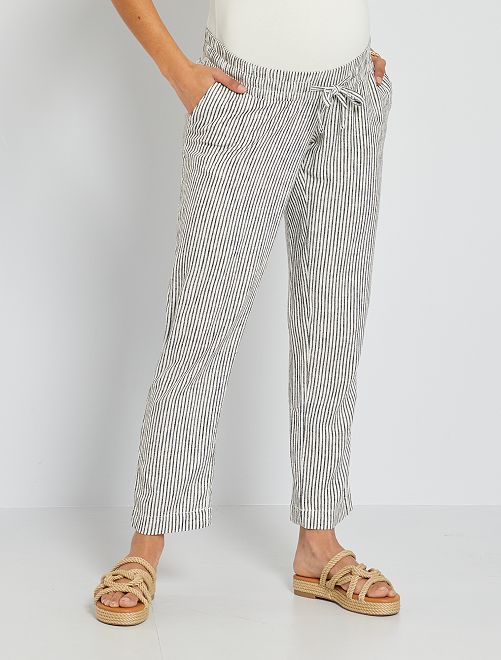 Pantaloni premaman - BEIGE - Kiabi - 20.00€