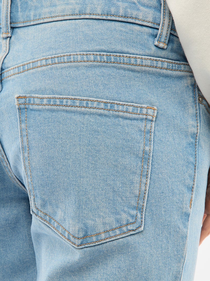 Pantaloni premaman con cintura elasticizzata Blu - Kiabi