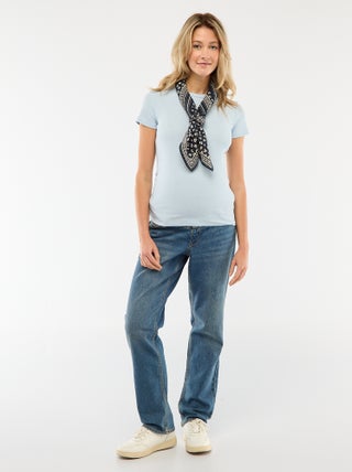 Pantaloni premaman con cintura elasticizzata