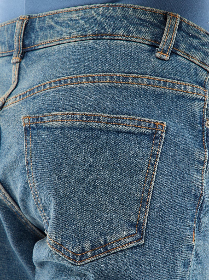 Pantaloni premaman con cintura elasticizzata Blu - Kiabi
