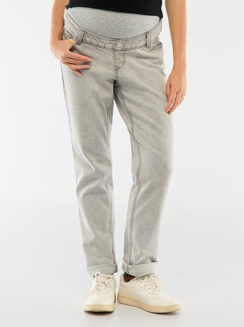 Pantaloni premaman con cintura elasticizzata Grigio - Kiabi