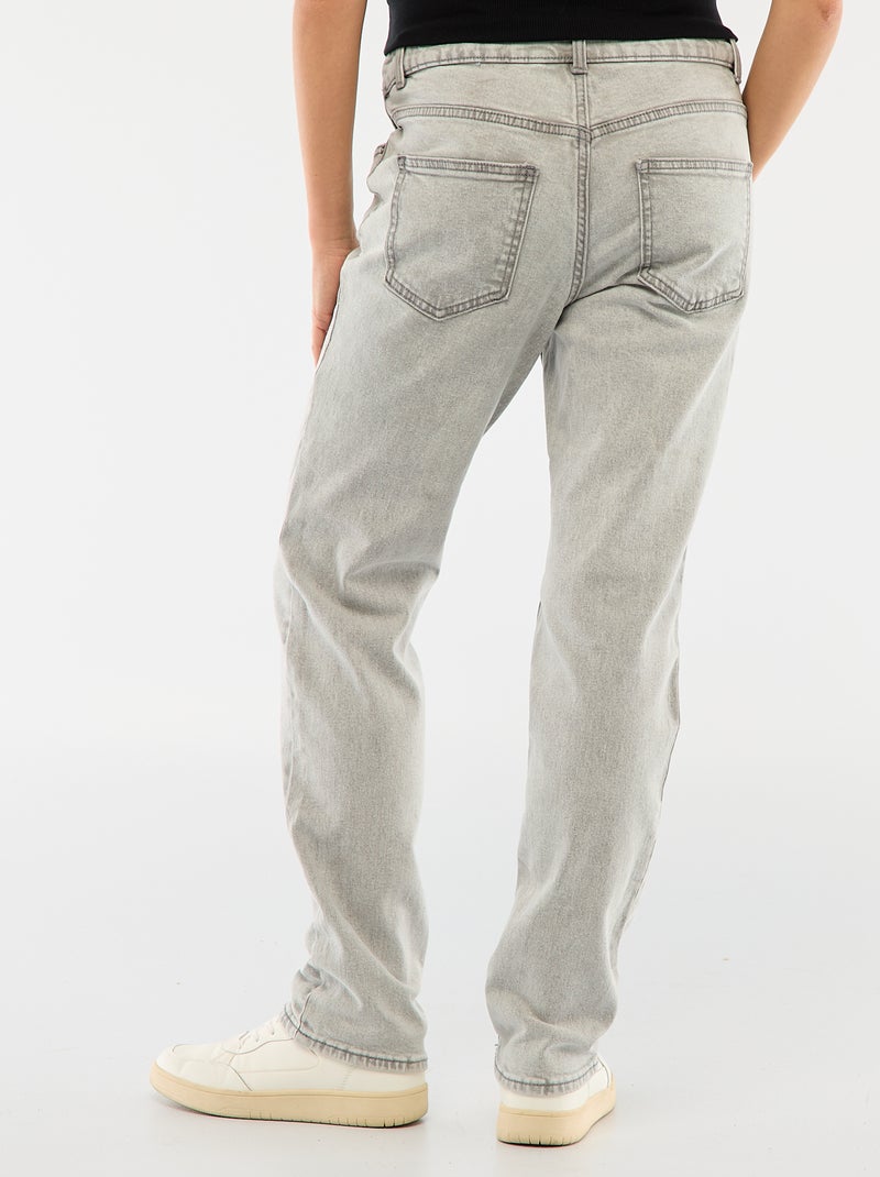 Pantaloni premaman con cintura elasticizzata Grigio - Kiabi
