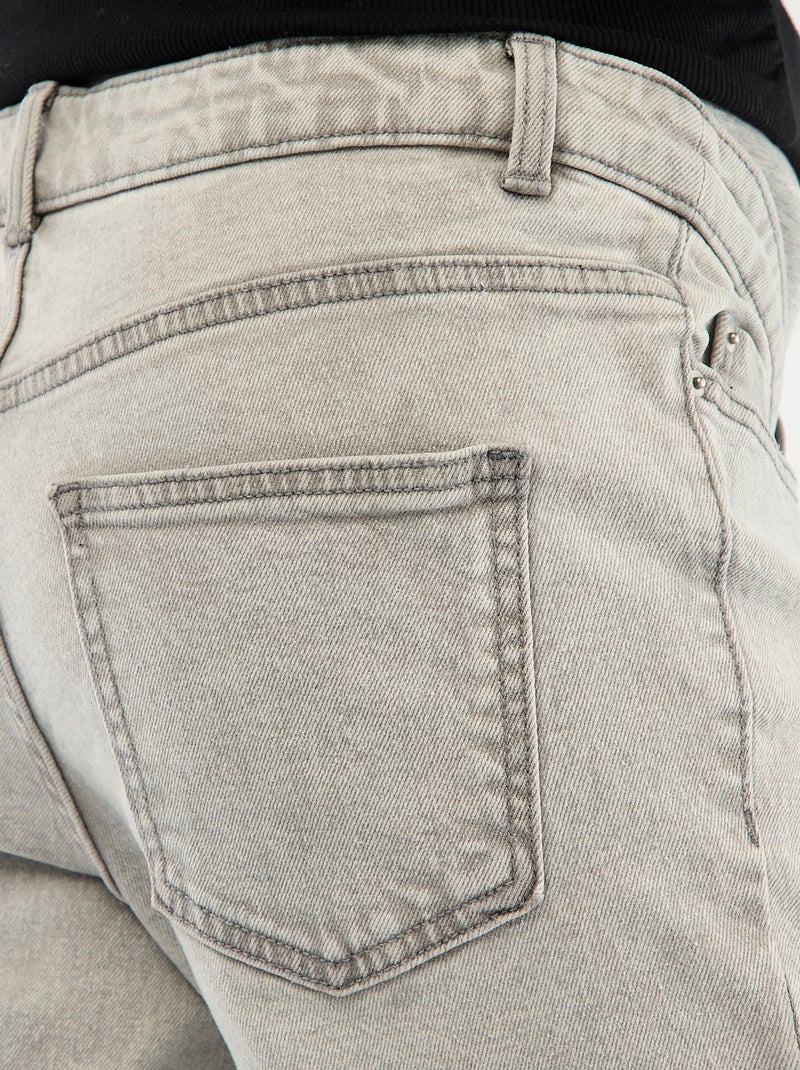 Pantaloni premaman con cintura elasticizzata Grigio - Kiabi