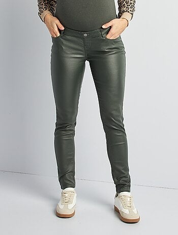 Pantaloni premaman con fascia elasticizzata