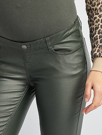 Pantaloni premaman con fascia elasticizzata