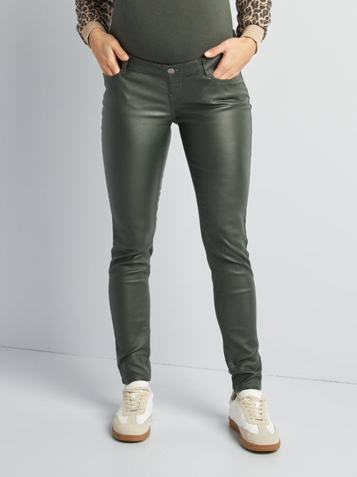 Pantaloni premaman con fascia elasticizzata - Kiabi