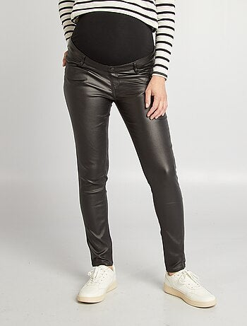 Pantaloni premaman con fascia elasticizzata