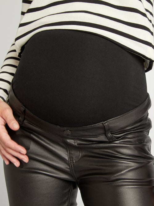 Pantaloni premaman con fascia elasticizzata - Kiabi