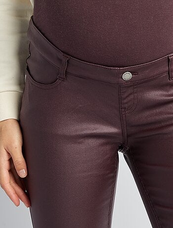 Pantaloni premaman con fascia elasticizzata