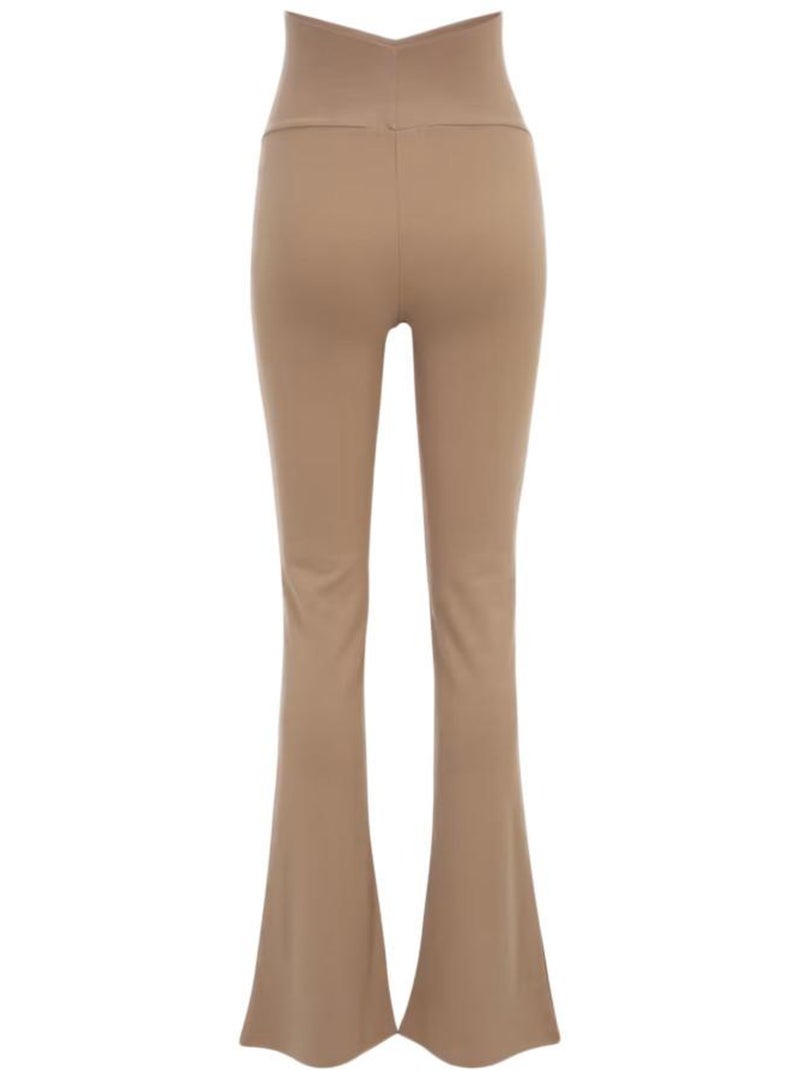 Pantaloni Premaman Donna Mamalicious Marrone cappuccino - Kiabi