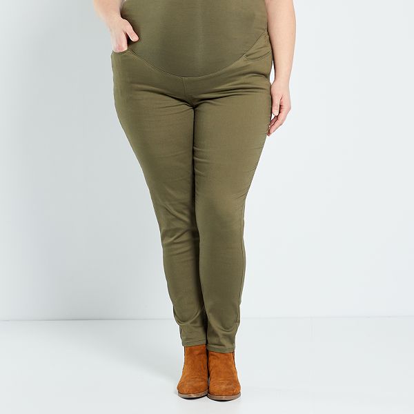 Pantaloni premaman null - KAKI - Kiabi - 19,00€