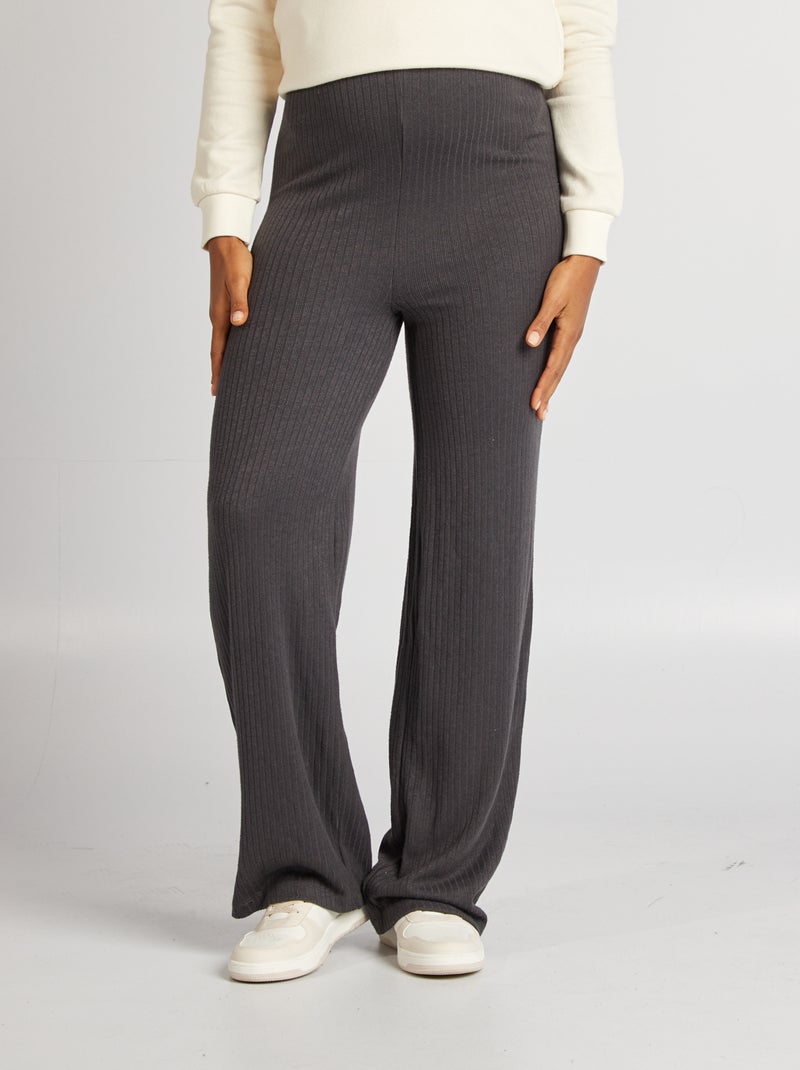 Denim Pantaloni Larghi Premaman Pantaloni Premaman Larghi Blu