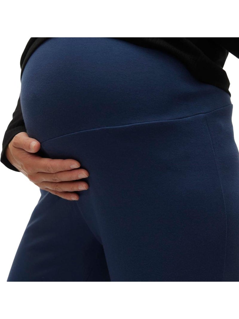 Pantaloni Premaman Larghi Mamalicious Blu marino - Kiabi