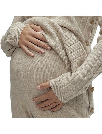 Pantaloni Premaman Mamalicious Lana da Donna