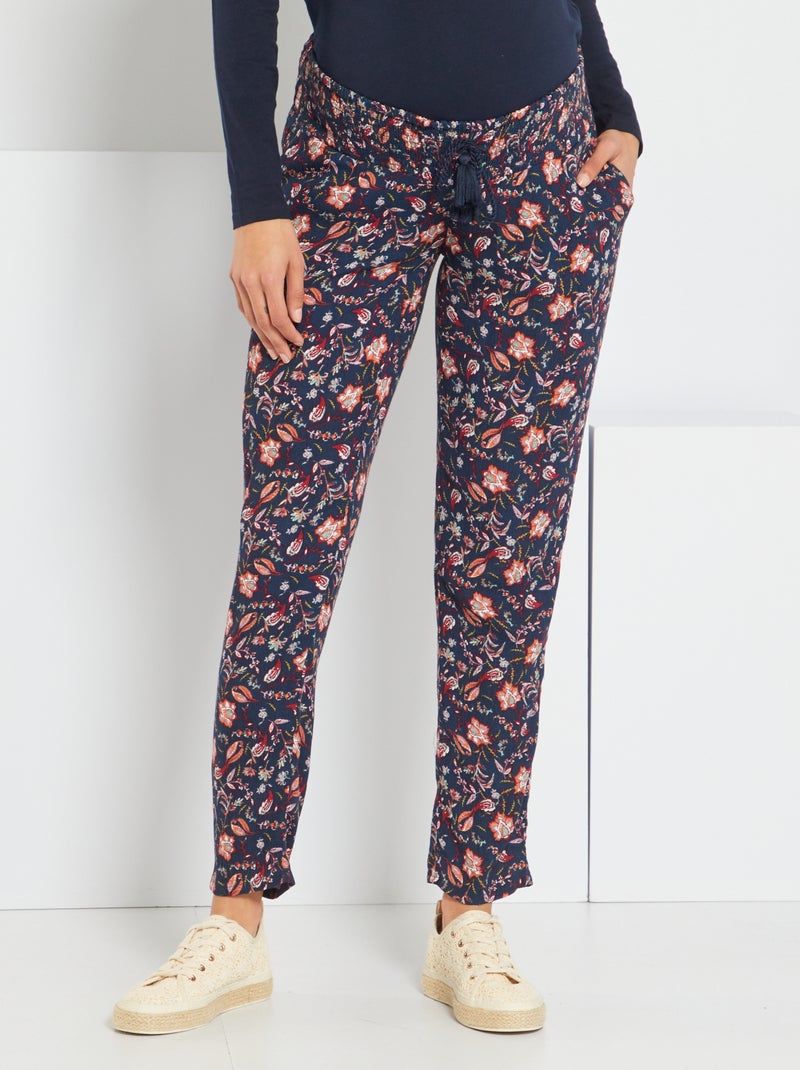 Pantaloni premaman morbidi BLU - Kiabi