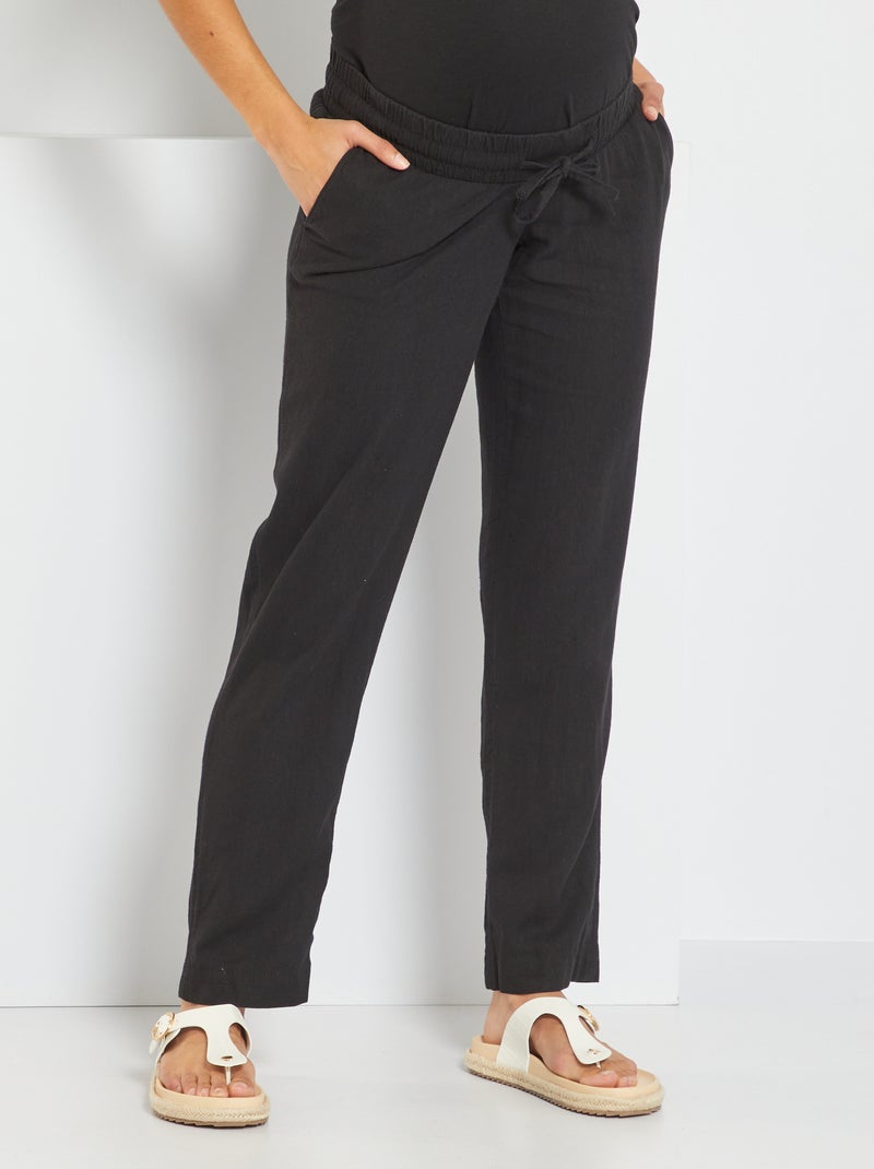 Pantaloni premaman Nero - Kiabi