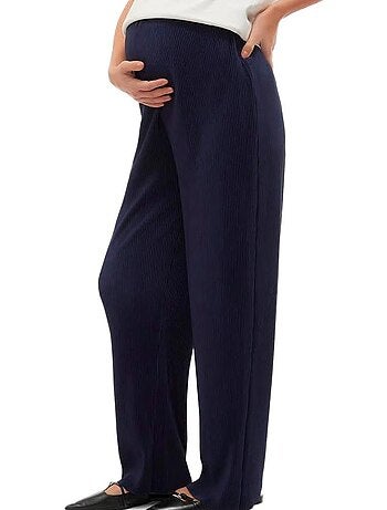 Pantaloni Premaman Plissé Mamalicious