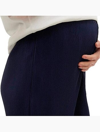 Pantaloni Premaman Plissé Mamalicious